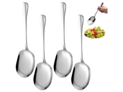 Conjunto De 4 Peças De Utensílios De Aço Inoxidável 25 Cm Para Utensílios, Canudinhos E Saladeiras Coloridos