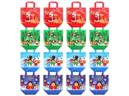 16pcs Sacos De Brindes De Natal Allinless