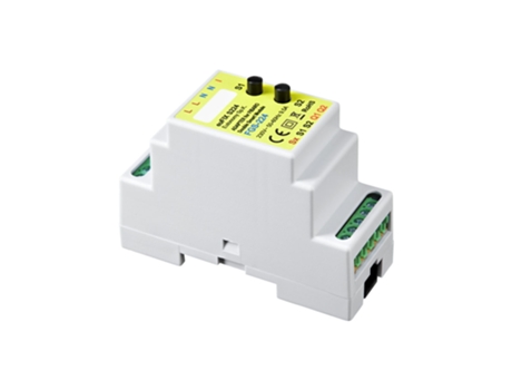 Adaptador Eufix Din para Módulo Inteligente Duplo Fibaro Fgs-224 com Botões EUROTRONIC
