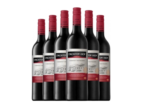 Vinho DROSTDY HOF Cabernet Sauvignon Western Cape (0.75 L - 6 Unidades)