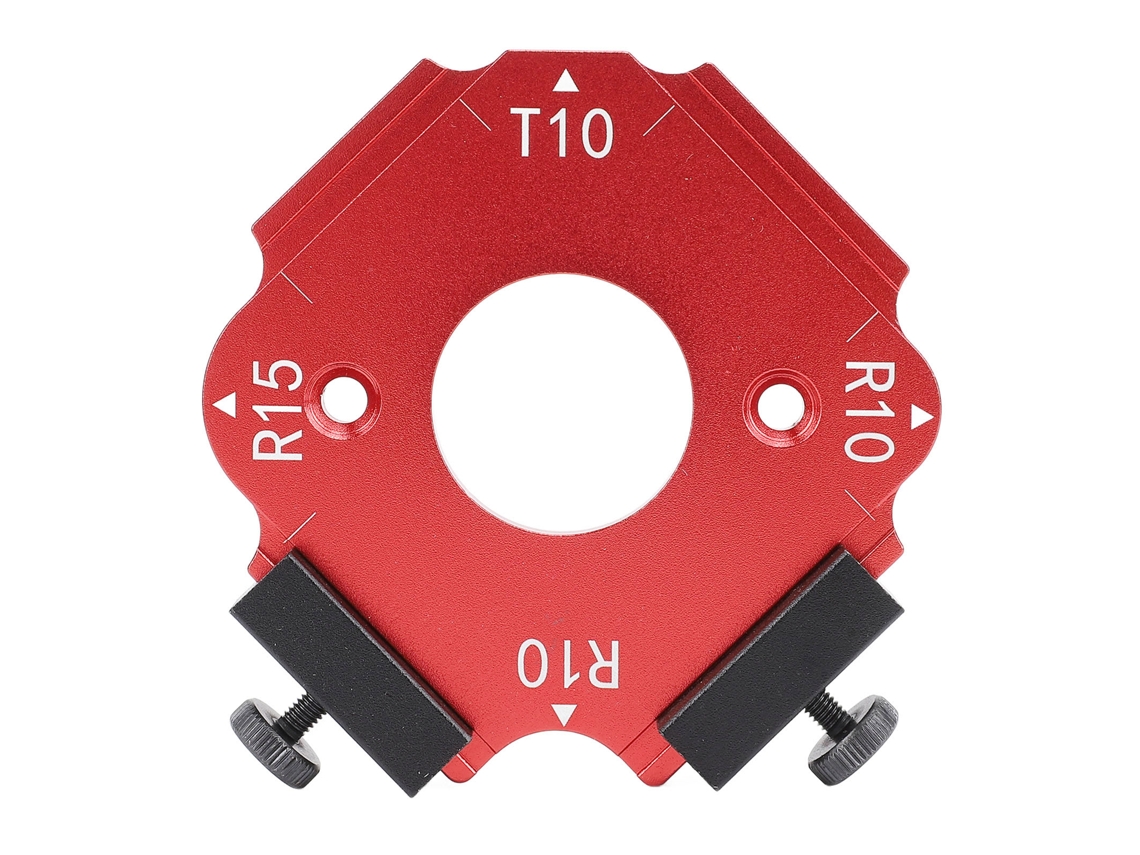 Modelo De Raio De Canto Arredondado Para Carpintaria Com Fresa Mesa Jig R10 T10 R15