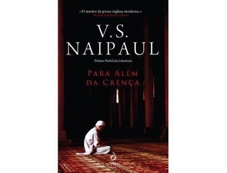 Livro Para Além da Crença de V. S. Naipaul (Português)