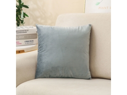 45x45cm Cinza, Conjunto De 2 Capas De Almofada Decorativas De Veludo Fronhas De Sofá Super Macias Decoração Suave Vida Doméstica Ro