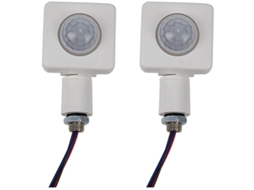 Lurelia Luz Noturna Led Com Sensor De Movimento Pir, 4 Peças, Branco, Sem Fios