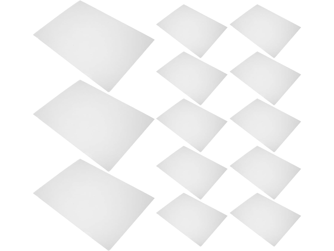 Aboofan Conjunto De 50-capas Protetoras Para Partituras, Pastas Transparentes De Plástico À Prova Poeira E Água