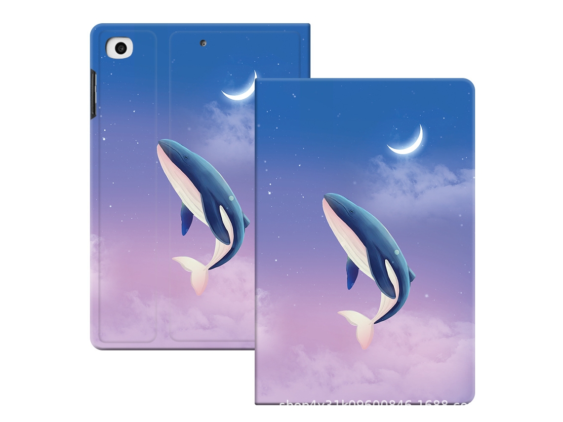 Capa Para Ipad Pro 2025 - 11 Polegadas, Capa Protetora Flexível De Tpu, Baleia Siurn