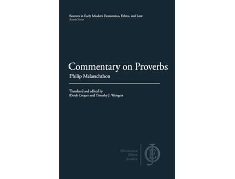 Livro Commentary on Proverbs de Philip Melanchthon (Inglês)