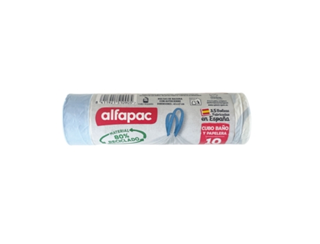 Sacos de Lixo ALFAPAC 15U de 10L 45X47Cm Autovedantes