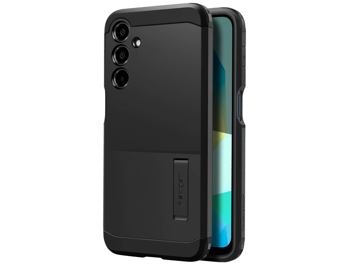 SPIGEN Capa Para Samsung A16 Multicamadas Antichoque Suporte Com Cavalete Preto