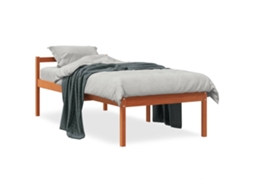 Senior Bed, Senior Beds Vidaxl Marrom Madeira De Pinho (90 X 190 Cm)