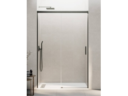 Divisória de Duche MDUG Thalassa 110cm Perfil Titânio Vidro Transparente DUCHA.ES