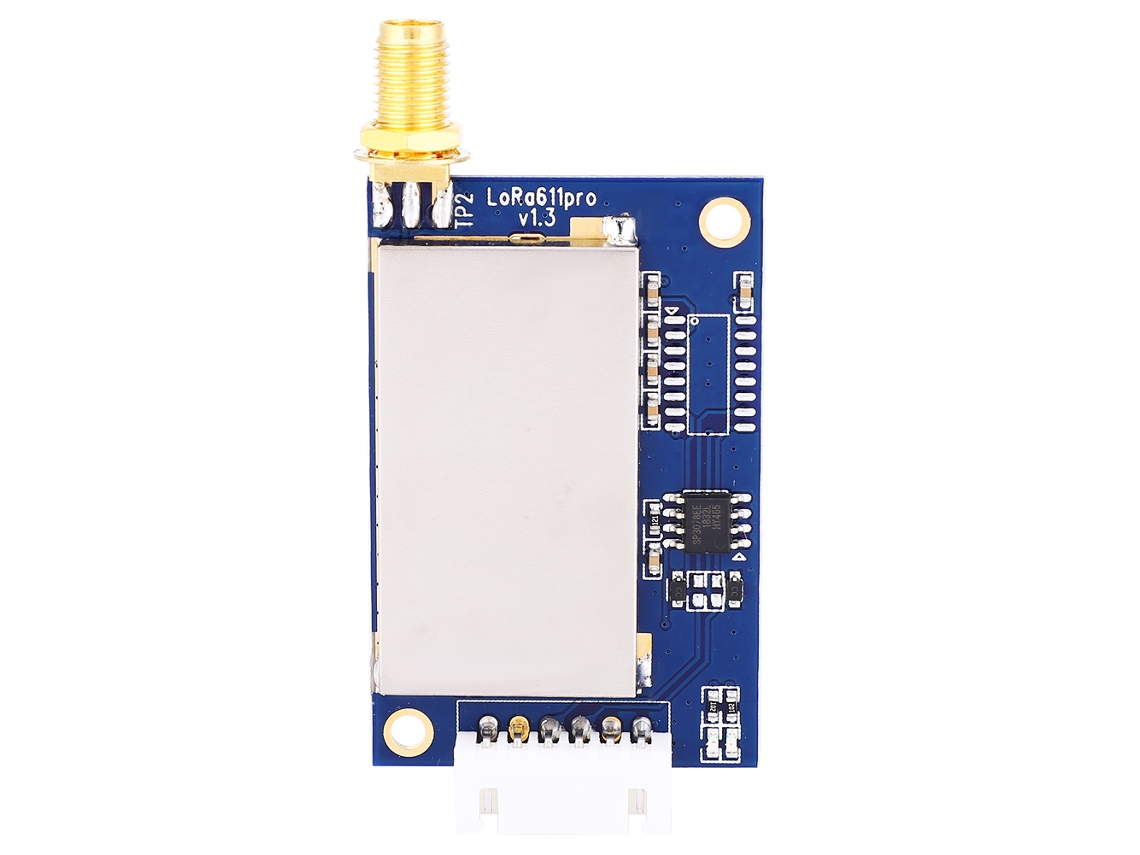 Módulo Transceptor Sem Fio LoRa611Pro 100mW AES Criptografado Interface RS485 915MHz S/MARCA