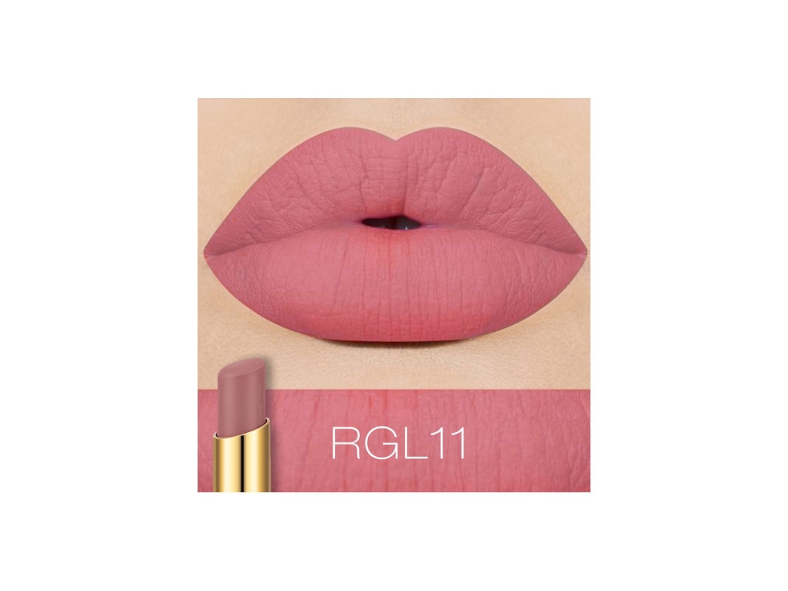 Labial Matte Mist Em Tubo Retangular Hidratante De Longa Duração Rgl11