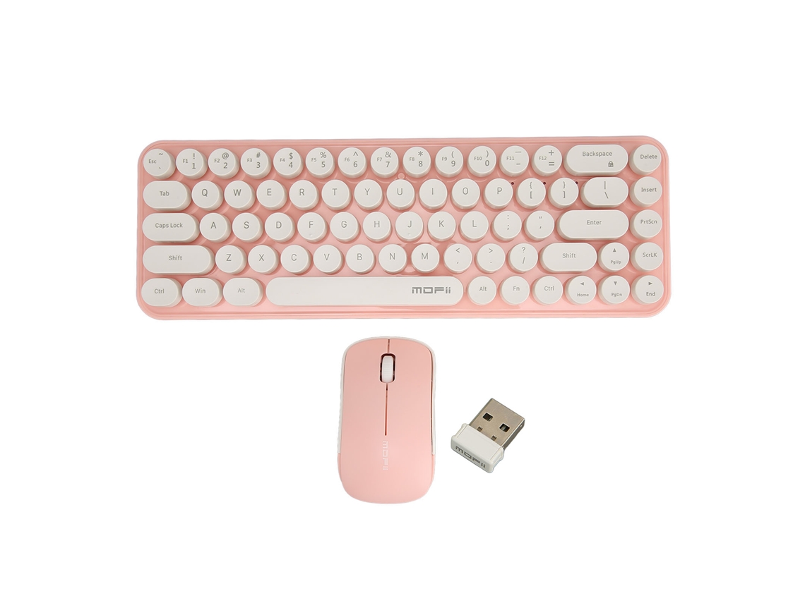 Combo De Teclado E Mouse Sem Fio