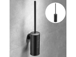 Escova Sanitária de Aço Inoxidável para Instalação no Chão Ou na Parede, Ideal para Limpeza de Banheiros, Durável, Leve e com Design AQUAFORGE