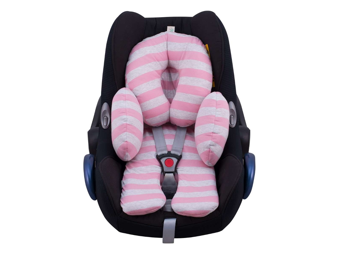 Almofada redutora universal para assento de carro e alcofa (2 peças) Jyoko Pink Island