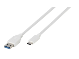 Vivanco Superspeed Cabo Usb 1 M Usb 3.2 Gen 1 3.1 Gen 1 Usb C Usb a Branco