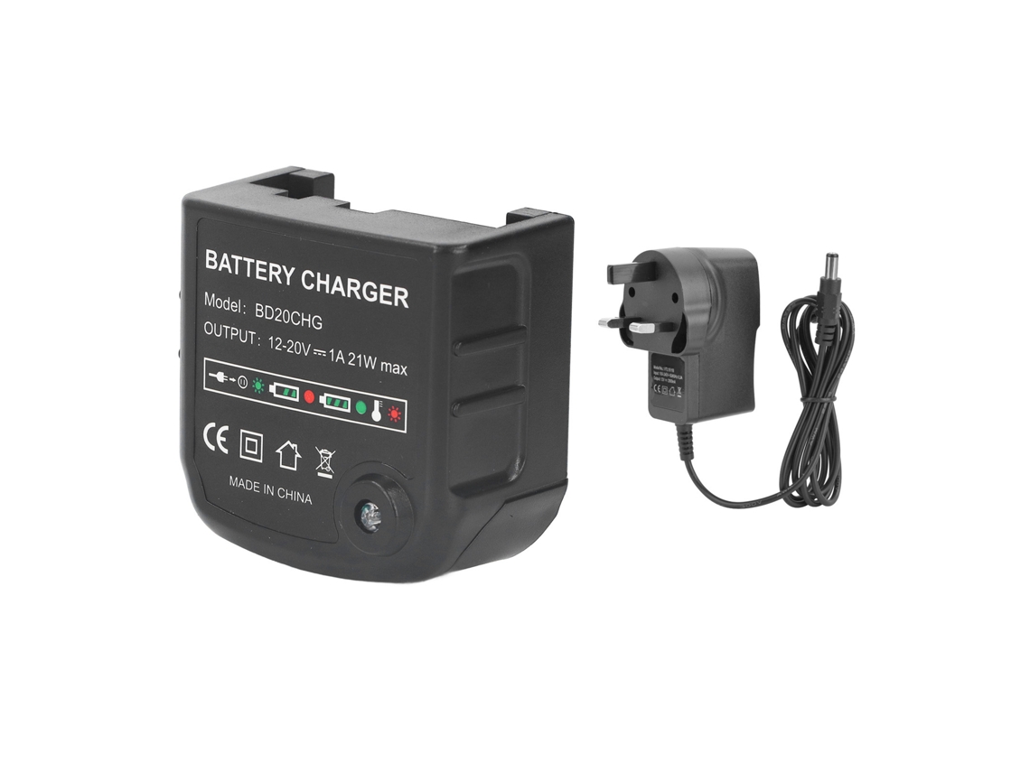 Carregador profissional de baterias de lítio de 20 V para LBXR20 LBX4020 com tomada britânica 100-240 V | S/MARCA