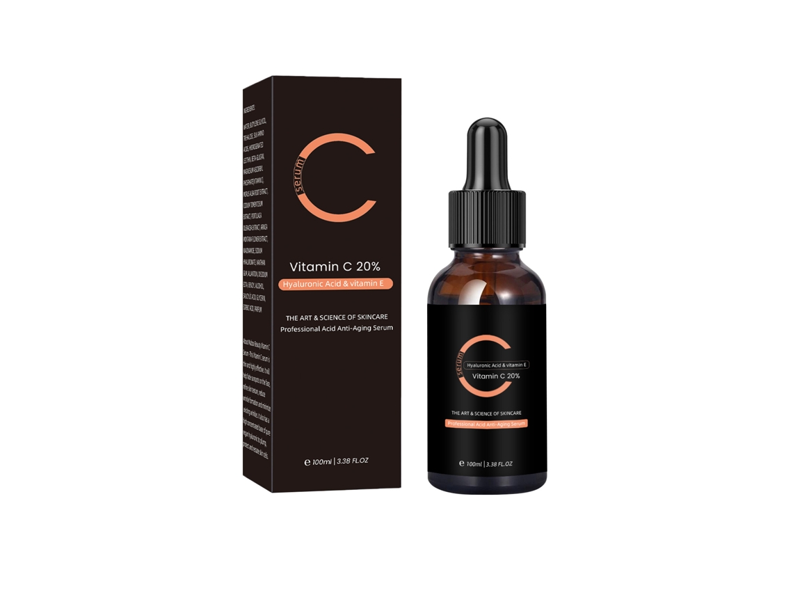 Sérum de Vitamina C Laxiscreed para Pele Macia, Hidratada e Luminosa Natural