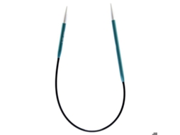 Agulhas Circulares Fixas Assimétricas Knitpro Zing 25cm 3,25mm - 47055