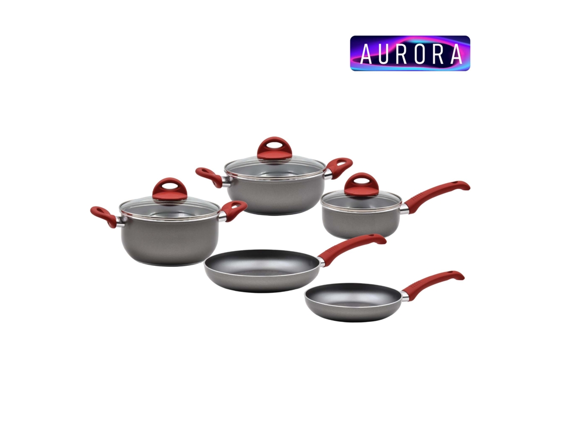 Trem Cozinha Indução 5 Peças Aurora CELAR