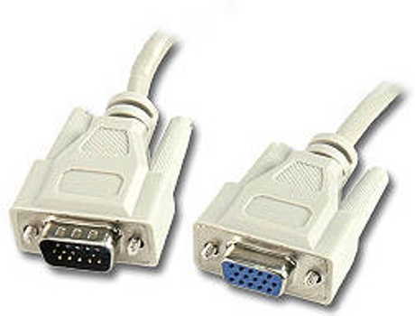 Cabo de Vídeo CONNECTLAND (VGA - 10 m - Branco)