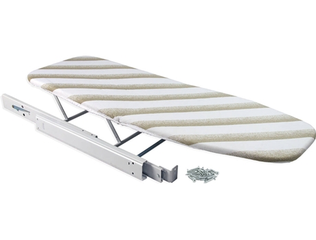 Tábua de Engomar c/Calha Extraível  8037512 (Branco - 11x42,5x55 cm)
