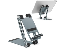 Suporte De Alumínio Para Celular De Mesa, Dobrável Para Smartphone.