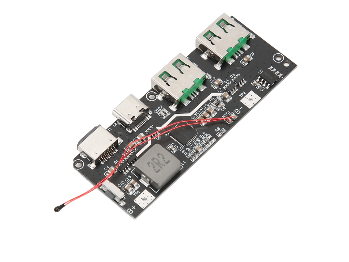 Módulo Carregamento Rápido 5 Portas Micro Type C