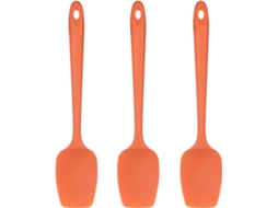 Espátulas de Silicone Conjunto de 3 ZYBLSSBB (laranja)