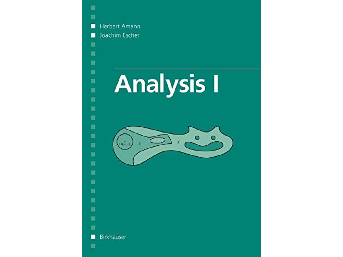 Livro Analysis I de Herbert Amann e Joachim Escher (Inglês)