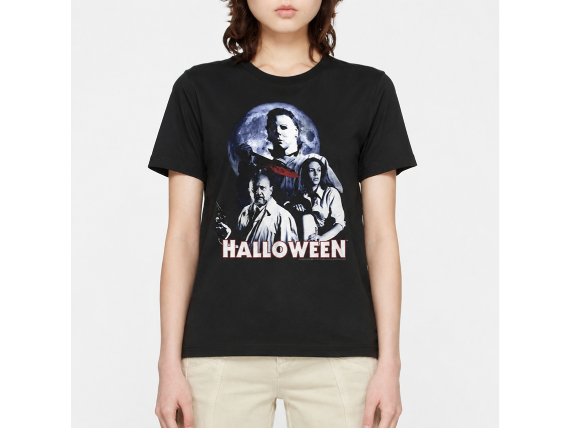 Rockinstone Halloween Ensemble Black Adult T-shirt Size:l