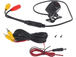 Kit De Câmera De Ré Veicular Hd À Prova D'água Com Ângulo Amplo E Visão Noturna.
