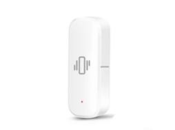Sensor De Vibração Inteligente Com Sensibilidade Ajustável E Alerta De Bateria Fraca Para O Sistema De Segurança Residencial Tuya.