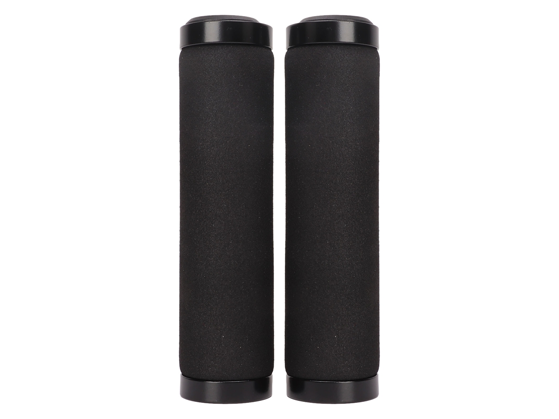Mali pulseira de Manubrio de Bicicleta com Duplo Bloqueio Espuma Anti derrame Absorção de Impacto para Manubrio 2.22cm Preto