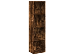 Bookcase, Bookcases Vidaxl Marrom Madeira Processada (n/a)