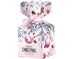 Cajas Para Envolver Regalos De Navidad,juego De 5 Cajas De Dulces Navideños Con Cintas Rosas,(rosa)