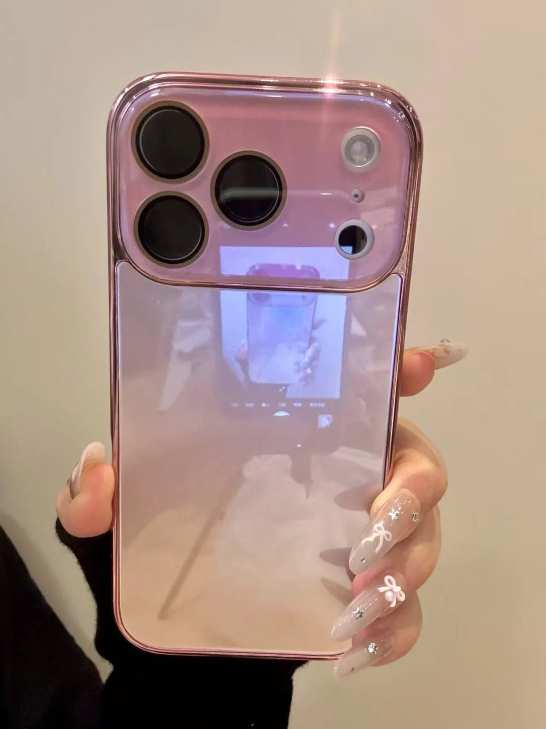 Capa De Vidro Temperado Para Câmera (iphone 11 Rosa), Capa Traseira Rígida À Prova De Choque.