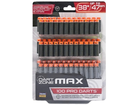 Darts 100 Recarga Meio Comprimento Dart Zone Max