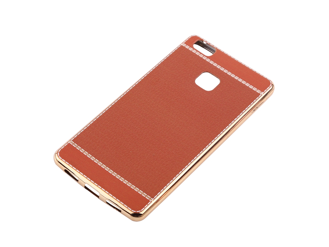 Capa de couro para iPhone 12 Pro EOOCOO, padrão lichia com porta cartões