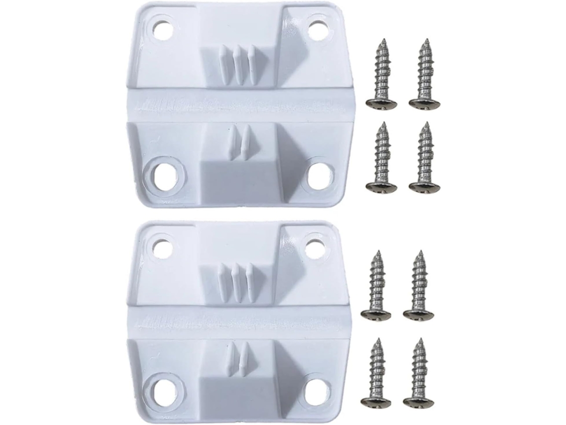 Conjunto De 2 Dobradiças Universais Plástico Para Caixa Térmica Coleman, Dobradiças De Plástico Para Porta Geladeira Com