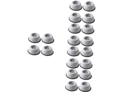 Conjunto De 5 Almofadas Antivibração , Antiderrapantes E Com Sistema