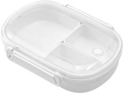 Recipiente Portátil Para Frutas Toyvian, Com Design De Múltiplos Compartimentos, Tampa Hermética, Capacidade De 490ml