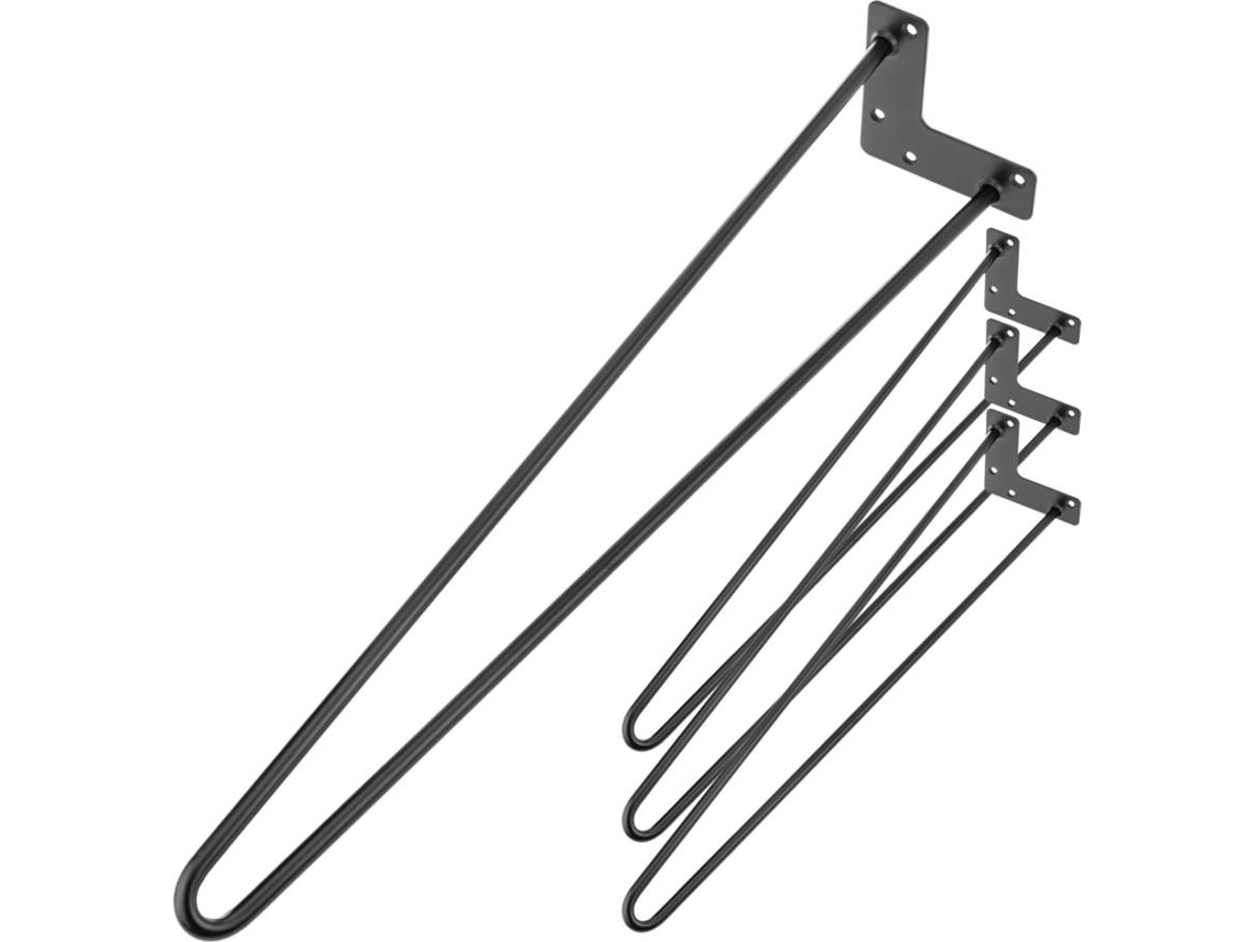 Conjunto de 4 Pernas de Mesa PRIMEMATIK.COM IN09300 (71cm)