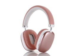 Cartão Tf Sem Fio Fone de Ouvido Bluetooth Rosa GODTVAGT