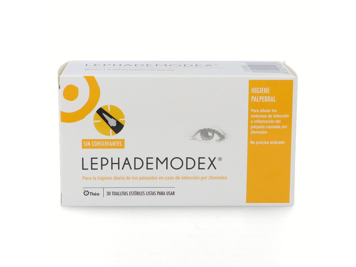 Toalhitas Oculares THEA Lephademodex 30 Toalhitas Esteriles