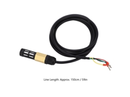 Laxiscreed Termómetro E Higrómetro Ip67 Com Sonda E Comunicação Rs485