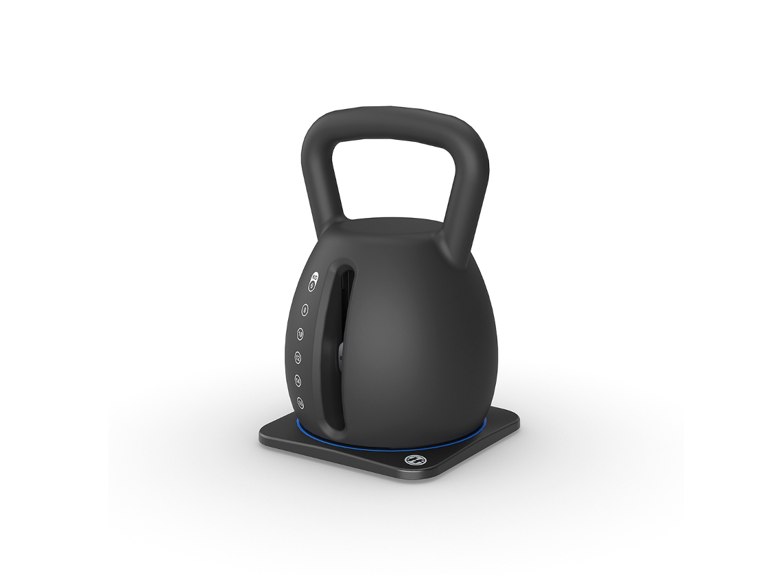 Kettlebell Ajustável De 6 A 16 Kg - 6 Níveis Com Pega Ergonómica Antiderrapante