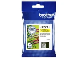 Tinteiro BROTHER XL Amarelo (LC422XLY)