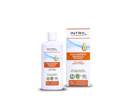 Shampoo Óleo Nutritivo Orgânico 200 Ml Shampoo Não Profissional Feminino Intra